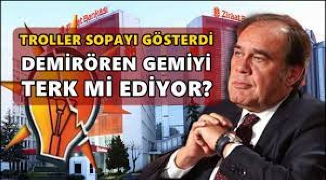 Demirören AKP'li Hesapların Hedefinde: Gemiyi Terk mi Ediyor?