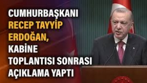 Erdoğan açıklama yaptı
