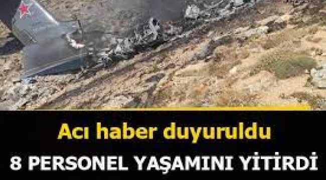 Kahramanmaraş'ta yangın söndürme uçağı düştü