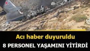 Kahramanmaraş'ta yangın söndürme uçağı düştü