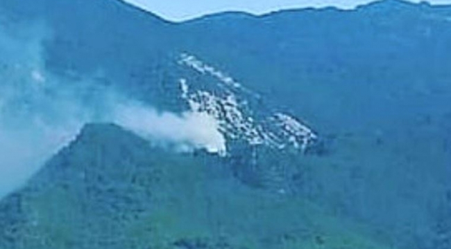 Son dakika: Kazdağları'nda orman yangını