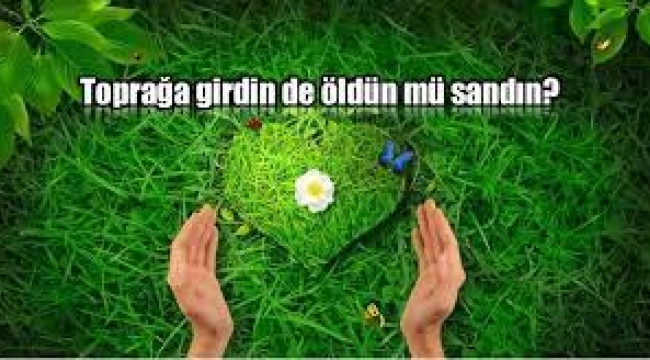Sonsuz hayat: Toprağa girdin de öldün mü sandın
