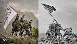 Taliban'dan ABD'ye 'Iwo Jima'ya Bayrak Asmak' göndermesi!