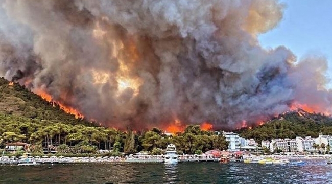 Yangın bölgeleri büyük risk altında