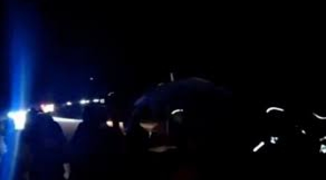 Erdoğan'a gece yarısı protesto: "Biz halkız, biz kazanacağız!"