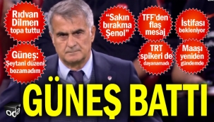 Güneş battı