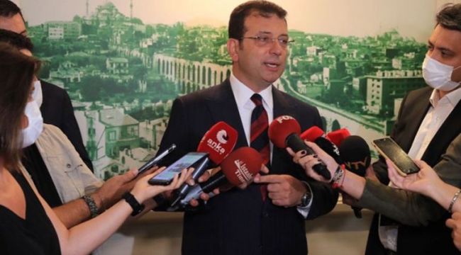 İBB Başkanı İmamoğlu: "Buna asla müsaade etmeyeceğiz"