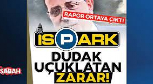 İSPARK'ın zararının 100 milyon lira