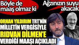 Rıdvan Dilmen'e verilen yıllık 8,5 milyon TL