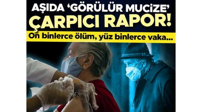 ABD'den çarpıcı araştırma! Aşıda 'görülür mucize'