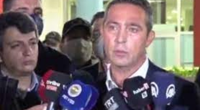 Başkan Ali Koç camiaya ayaklanma çağrısı yaptı