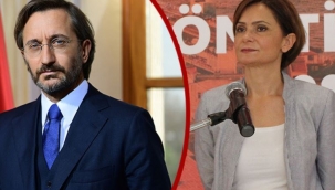 Canan Kaftancıoğlu hakkında, Fahrettin Altun'a hakaretten iddianame