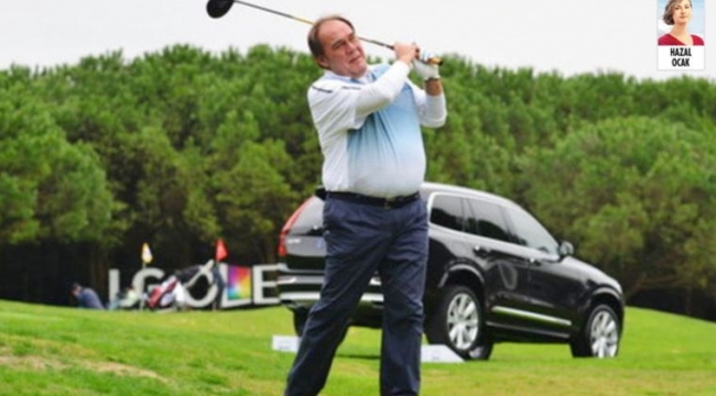 En şanslı golfçü...
