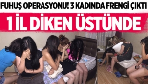 Fuhuş operasyonu! 3 kadında frengi çıktı: Trabzon diken üstünde
