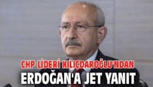 Kılıçdaroğlu'ndan Erdoğan'a jet yanıt