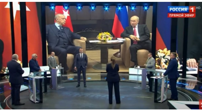 Rus TV kanalında Erdoğan'a skandal sözler!