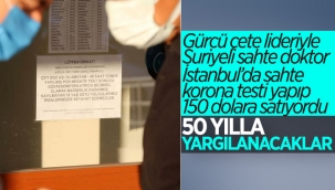 Sahte PCR testi yapan örgüt hakkındaki iddianame tamamlandı