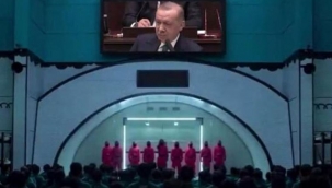 TİP'ten Erdoğan'a 'Squid Game' temalı gönderme