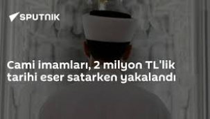 Cami İmamları 2 Milyon Liralık Tarihi Eseri Satarken Yakalandı