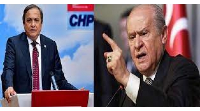 CHP'den Bahçeli'ye Eşkıyalığa Pabuç Bırakmayız