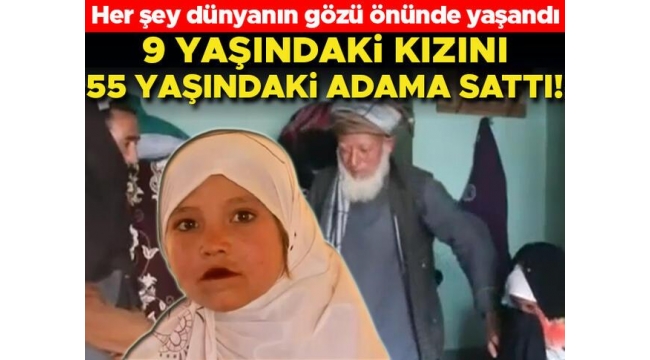  Dokuz yaşındaki kızını 2 bin 200 dolara sattı!