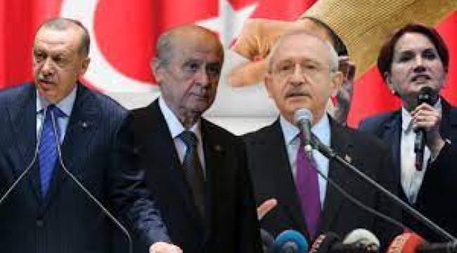 En geniş kapsamlı anketi! Millet İttifakı Cumhur İttifakı'nı yakaladı!