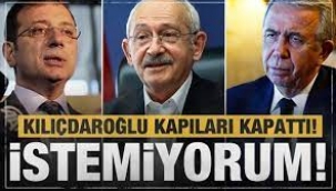 Kılıçdaroğlu'ndan İmamoğlu ve Yavaş için 'cumhurbaşkanlığı adaylığı' açıklaması: