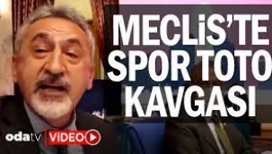 Meclis'te Spor Toto kavgası