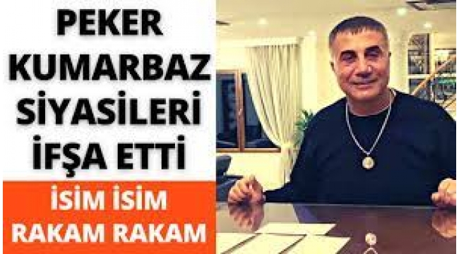 Sedat Peker'in kumar listesinden Serdar Ortaç ve Enginyurt çıktı