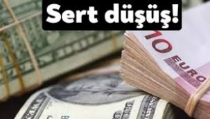 Döviz kurlarında sert düşüş; dolar/TL 13,65'e, Euro/TL 15,40'a kadar geriledi!