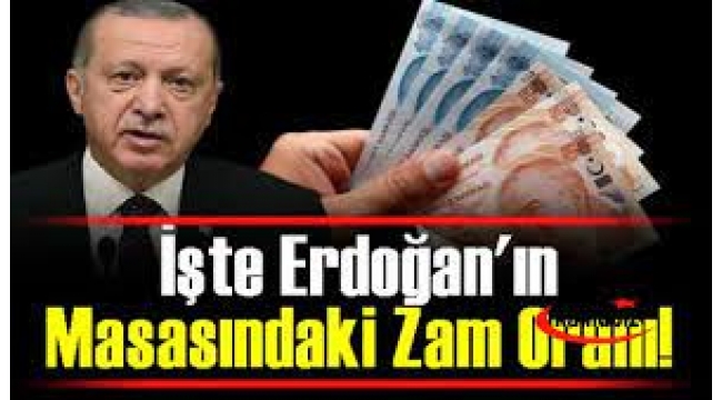 Emeklilere yapılacak zammı açıkladılar... İşte Erdoğan'ın masasındaki oran