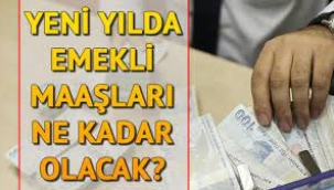 Emeklilerin yeni yıl zammı ne olacak?