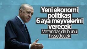Erdoğan ekonomide yol haritasını anlattı