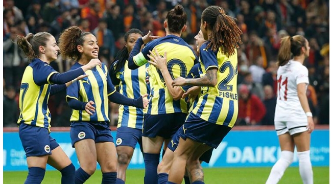 Fenerbahçe Kadın Futbol Takımı 7 Galatasaray Hepsiburada 0
