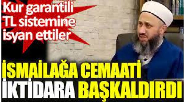 İsmailağa Cemaati'nden 'kur korumalı mevduat' yorumu! 'Allah'a harp ilan etmektir…'