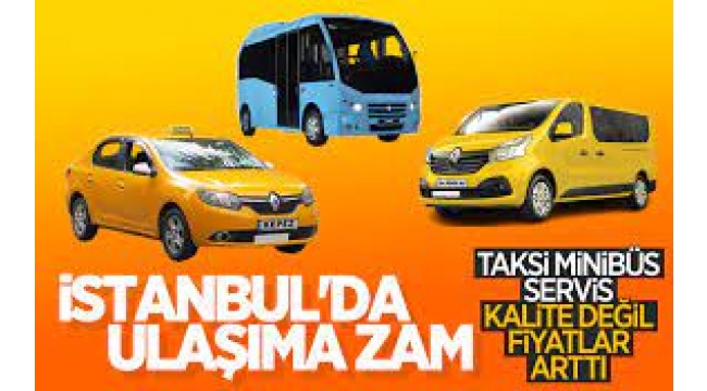 İstanbul'da ulaşıma zam