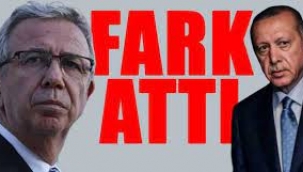 Mansur Yavaş Erdoğan'a Fark Atıyor