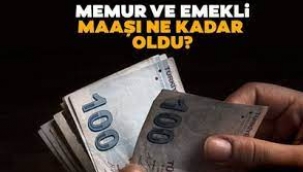 Memur ve emeklisinin zammı belli oldu