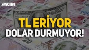 Türk Lirası eriyor; dolar 15,20'yi, euro 17,20 TL'yi aştı