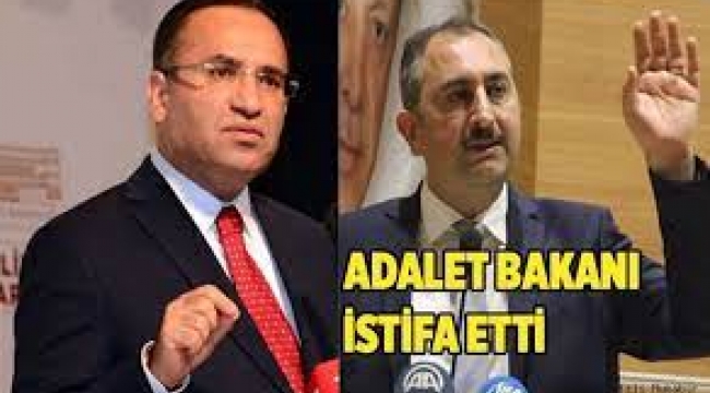 Adalet Bakanı Abdulhamit Gül istifa etti: Yerine Bekir Bozdağ atandı