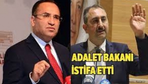 Adalet Bakanı Abdulhamit Gül istifa etti: Yerine Bekir Bozdağ atandı