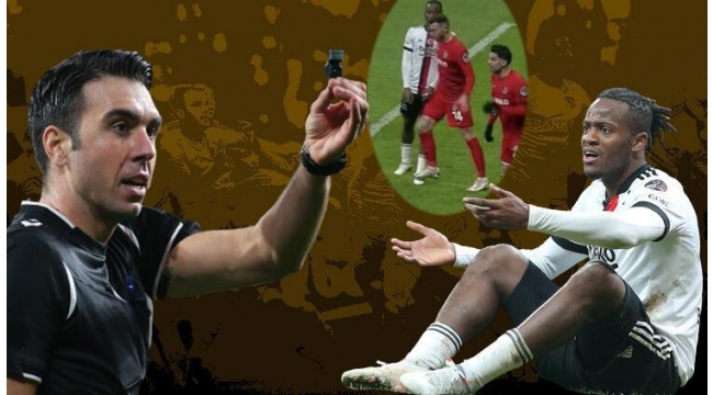 Beşiktaş-Gaziantep FK maçında çok konuşulan karar!