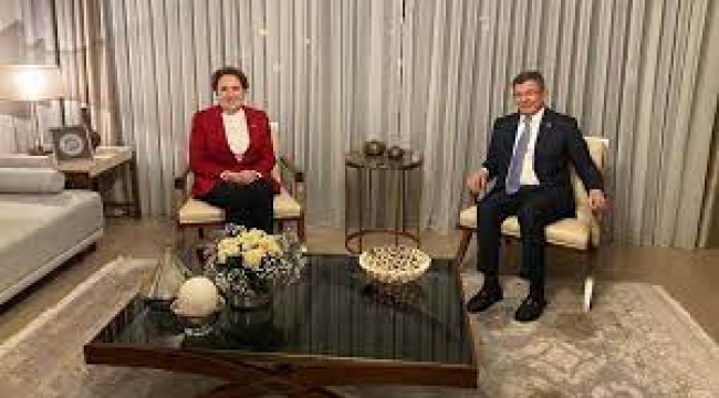 "Davutoğlu, İyi Parti ile birlikte üçüncü ittifakı kurtmak istiyor" iddiası
