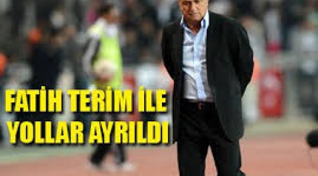 Galatasaray'da Fatih Terim ile yollar ayrıldı!