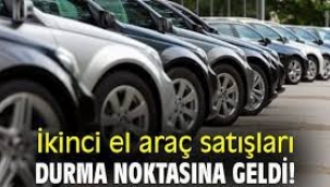 İkinci el otoda satışlar durma noktasına geldi