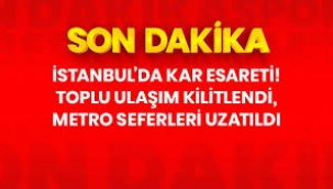 İstanbul'da toplu ulaşım kilitlendi, metro seferleri uzatıldı!