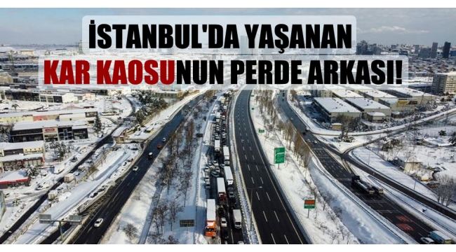 İstanbul'da Yaşanan Kar Kaosunda Gerçek Sorumlu Kim?