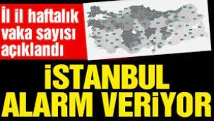 İstanbul'daki vaka sayısı alarm veriyor