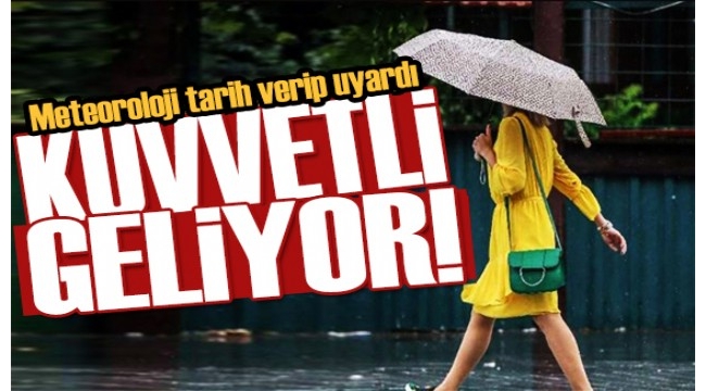 Kuvvetli kar geliyor! 