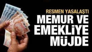 Memur ve emekliye ek zammı da içeren kanun teklifi yasalaştı